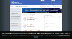 Desktop Screenshot of manuali.it